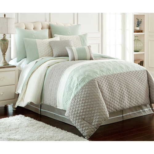 Palisades Queen 8 Pc Comforter Set