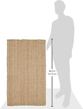Load image into Gallery viewer, 2&#39;3&quot; x 4&#39; Natural Jute Mat