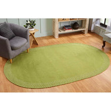 Load image into Gallery viewer, 5&#39;3&quot; x 8&#39;3&quot; Hand Braided Oval Indoor/Outdoor Area Rug