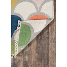 Load image into Gallery viewer, 5&#39; x 7&#39;6&quot; WOOL FlatWeave Colourful Area Rug
