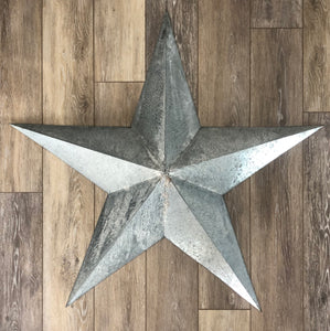 36" Vintage Metal Star