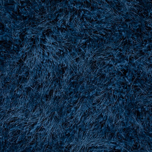 5' x 7'6' Super Soft Blue Shag Area Rug