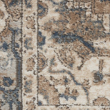 Load image into Gallery viewer, 2&#39;2&quot; x 7&#39;6&quot; Beige/Gray Blue Runner