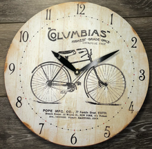 Load image into Gallery viewer, 12&quot; Bicycle Clock