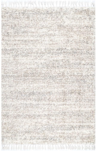 Load image into Gallery viewer, 7&#39;10&quot; x 11&#39; Brook Neutral Colour Shag Area Rug