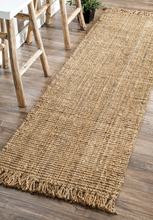 Load image into Gallery viewer, 2&#39;6&quot; x 13&#39; Natural Jute Runner