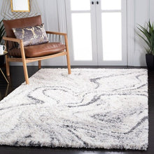 Load image into Gallery viewer, 5&#39;3&quot; x 7&#39;6&quot; Fontana Shag Area Rug