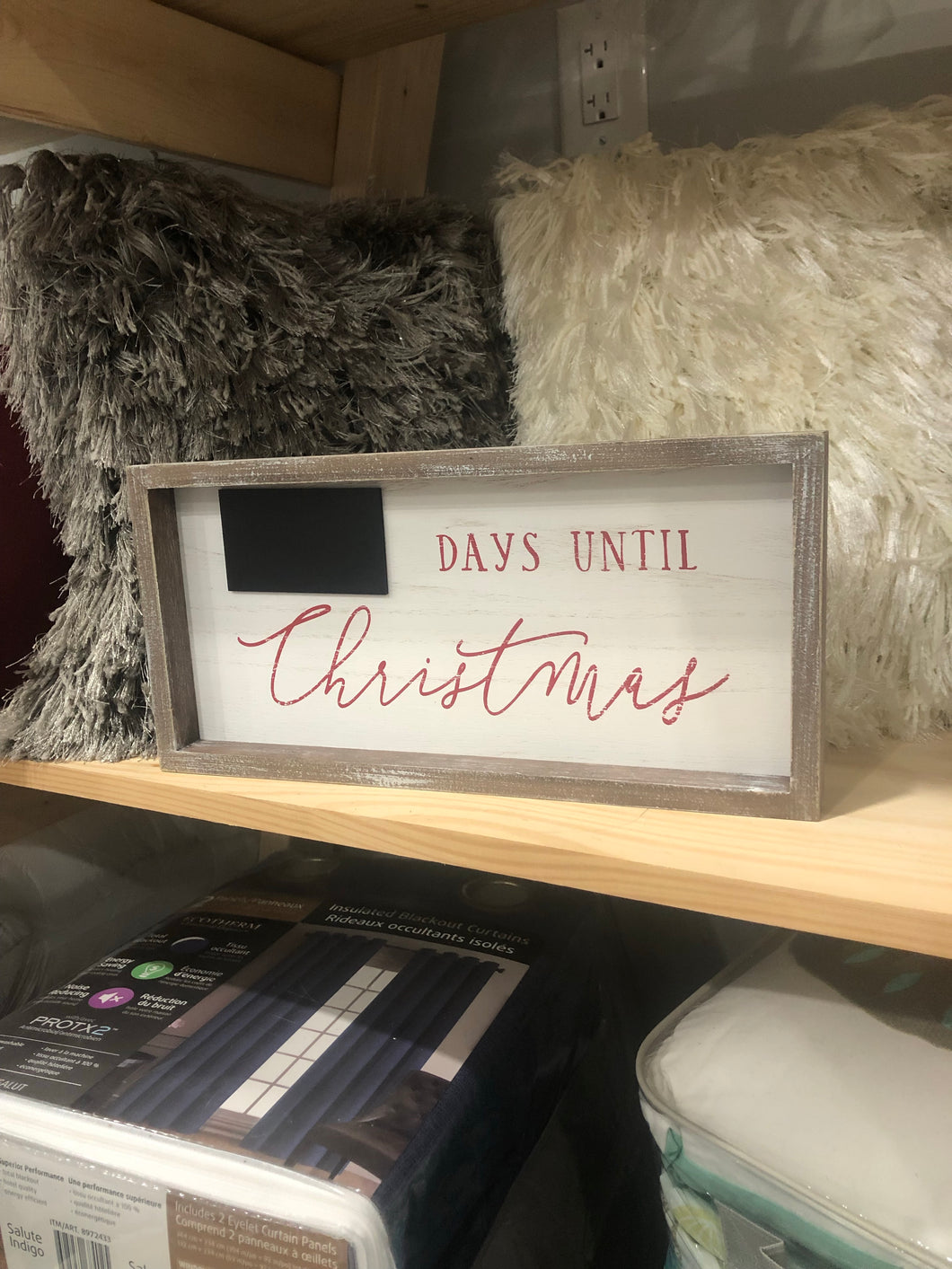 Christmas Countdown Sign